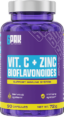 Vitamin C + Zinc & Bioflavonoids 6PAK Nutrition - 90 капсули, 90 Дози Vitamin C + Zinc & Bioflavonoids 6PAK Nutrition - 90 капсули, 90 Дози